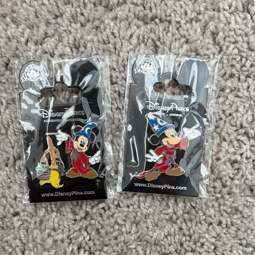 Fantasia Sorcerer Mickey Disney Parks pins